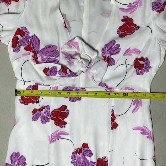 NWT MSRP $99 Bardot Stencil Flower Knot Front Dress Women's Size Medium - Picture 11 of 12